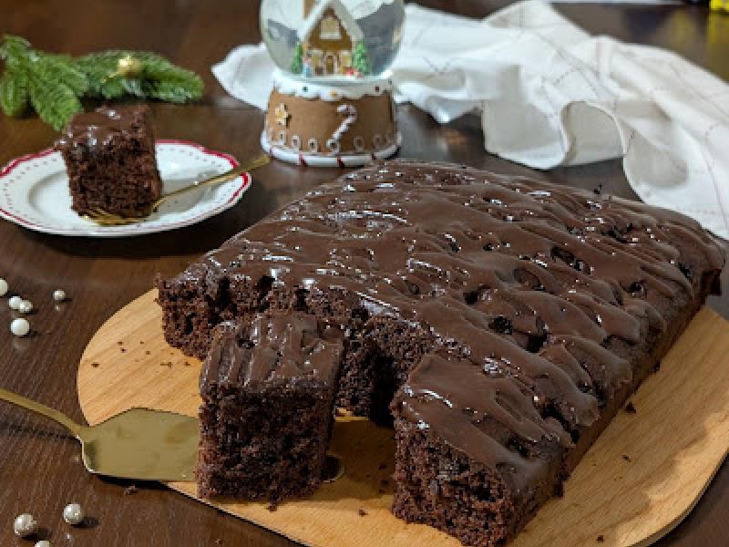 Ciasto czekoladowe pachnące piernikiem