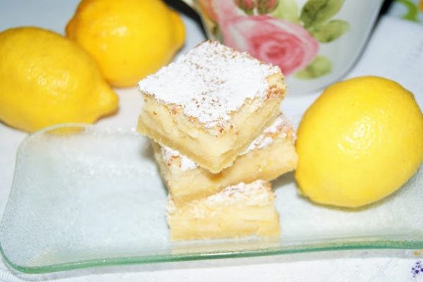 Lemon bars-cytrynowe kwadraciki