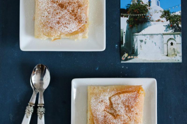 Bougatsa – greckie ciastko śniadaniowe