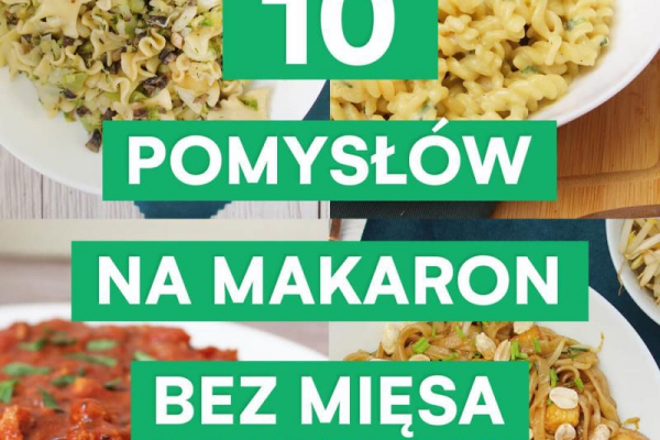 10 pomysłów na obiad z makaronem BEZ MIĘSA – przepisy