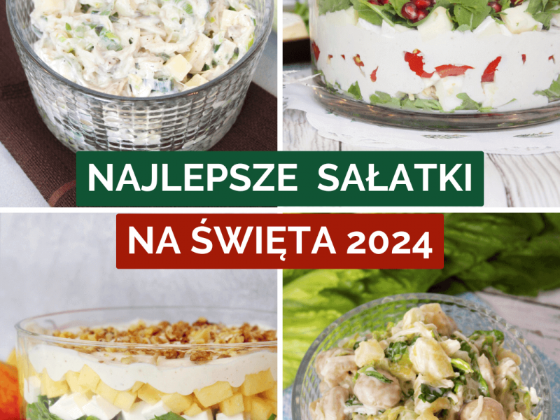 10 najlepszych sałatek na Boże Narodzenie 2024