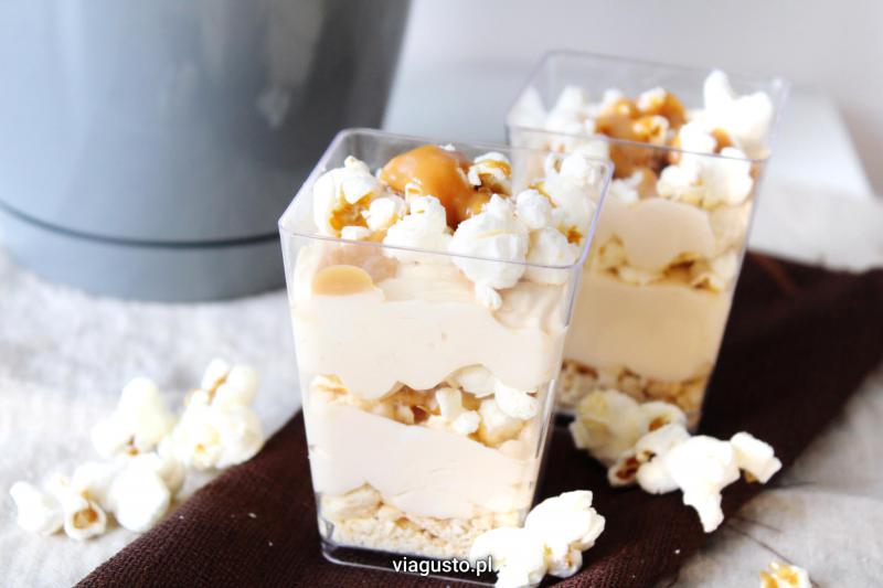 Deser Krówka z popcornem!