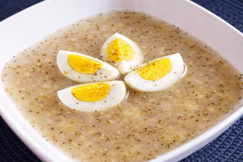 Żurek z jajkiem