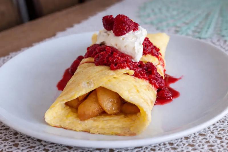 Szybki naleśnik jajeczny