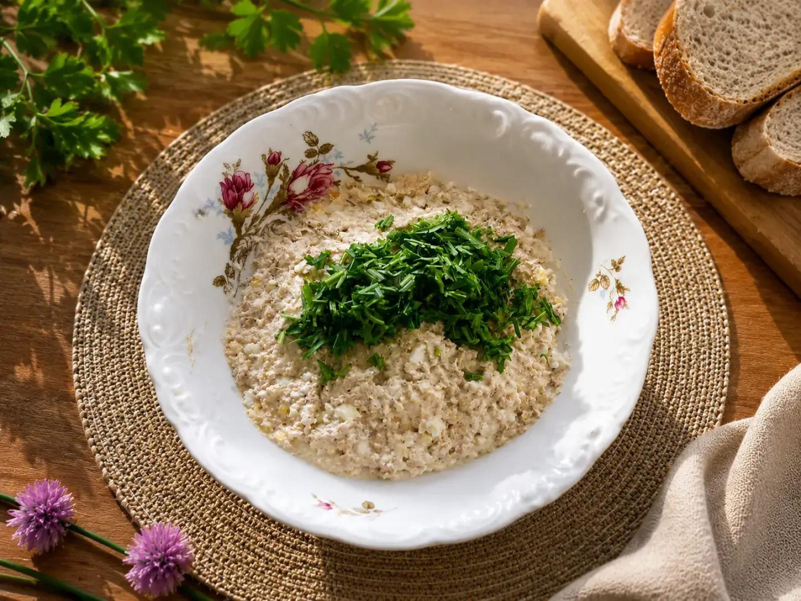 Pasta z tuńczykiem i burratą
