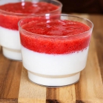Mini deserki panna cotta...
