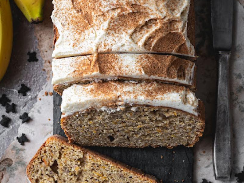 Chlebek marchewkowo-bananowy