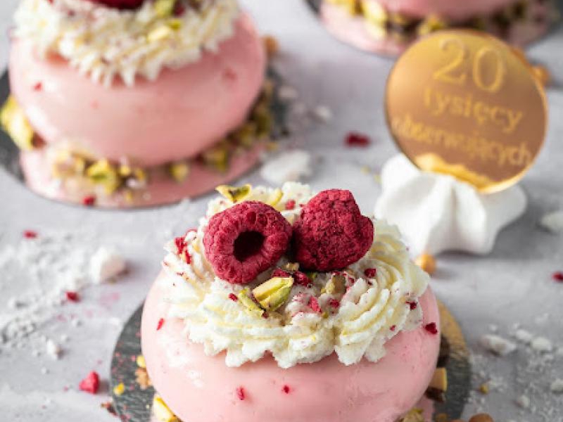 Monoporcje mango-malina