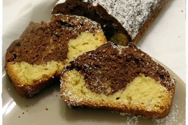 Ciasto waniliowo-czekoladowe