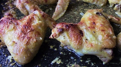 Skrzydełka z kurczaka soczyste w sosie teriyaki