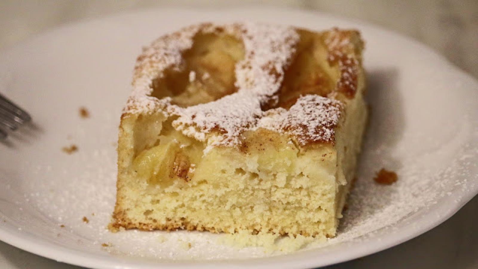 Ciasto z jabłkami przepyszne pulchne i wilgotne