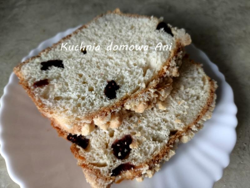 Ciasto drożdżowe z żurawiną