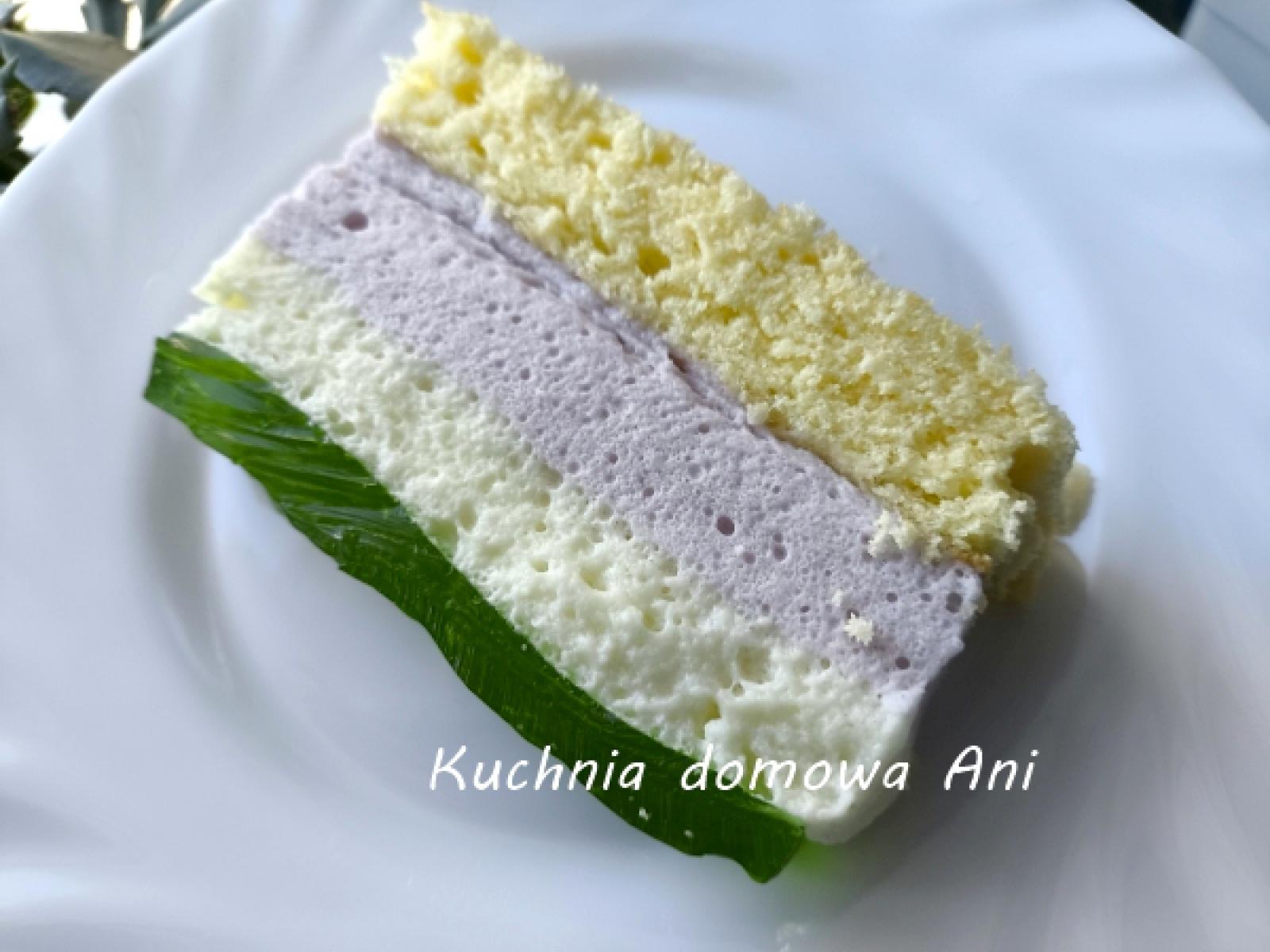 Ciasto piankowe na biszkopcie alla ptasie mleczko