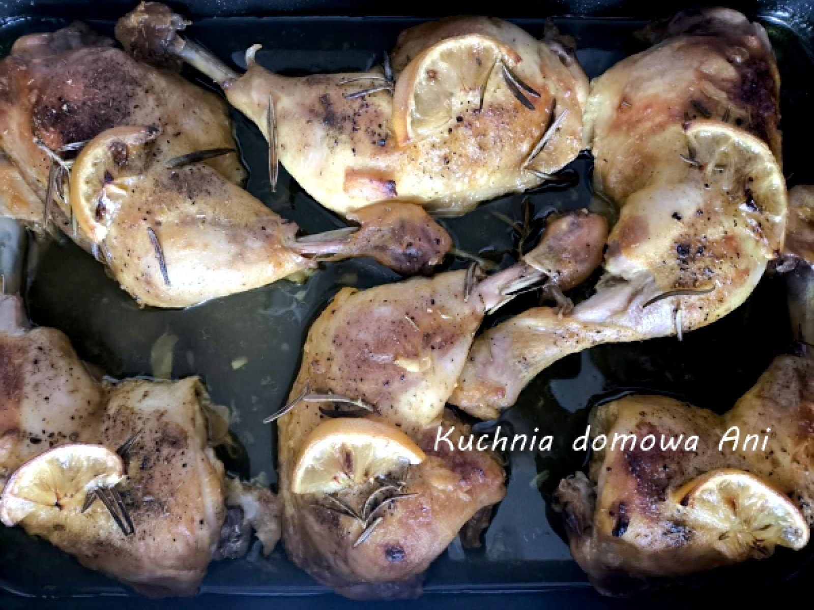 Udka w marynacie czosnkowo-cytrynowej z kurkumą