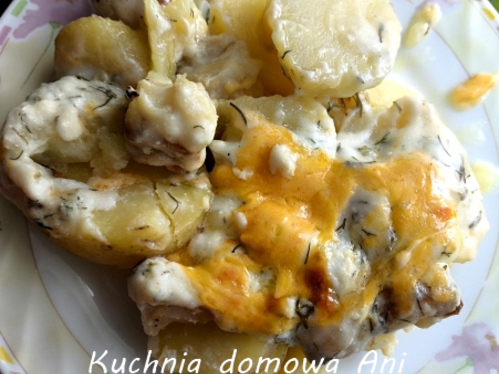 Zapiekanka ziemniaczana z rybą