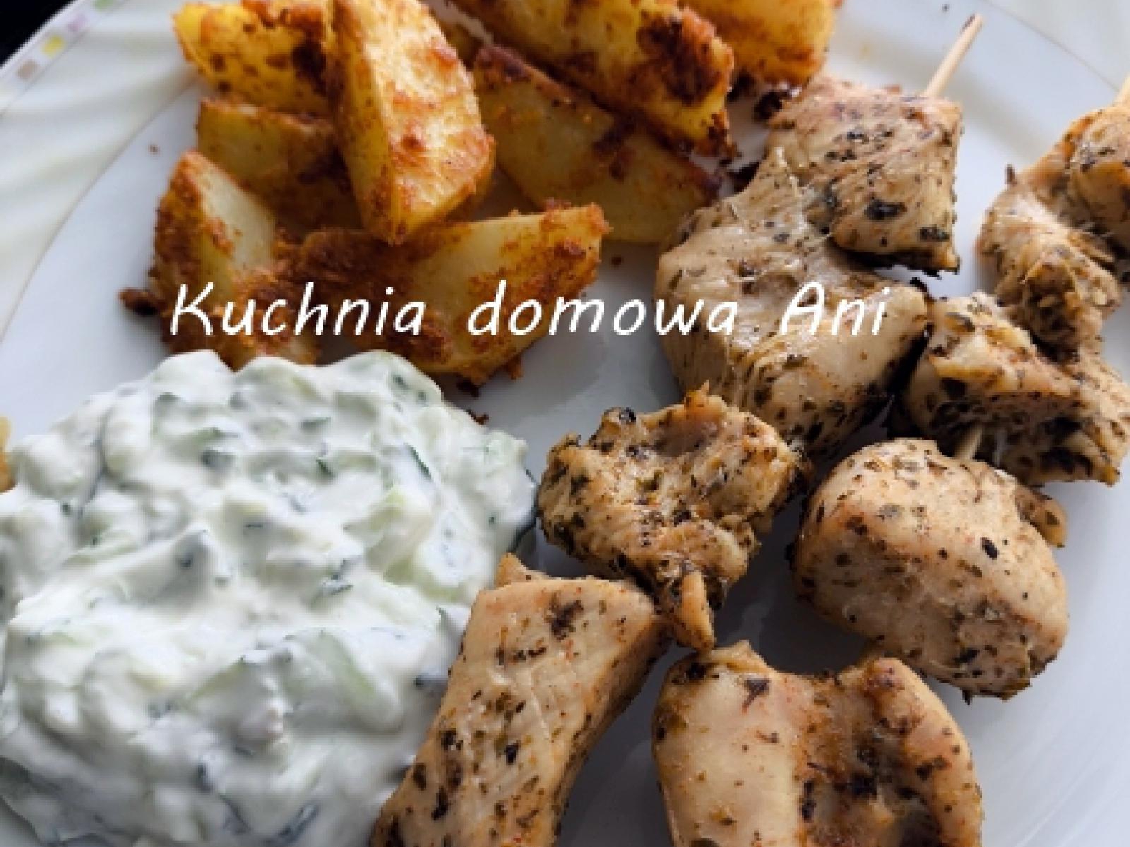 Chicken souvlaki czyli souvlaki z kurczaka