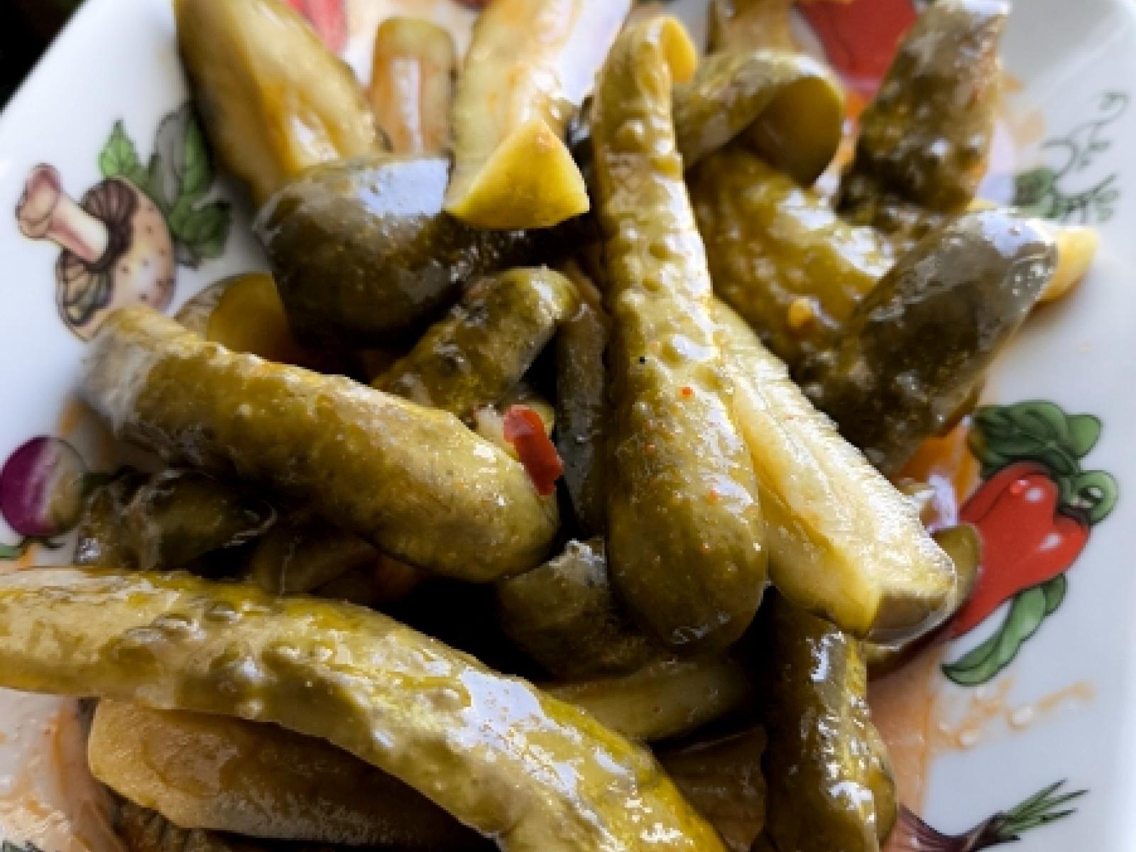 Ogórki krokodylki z chilli