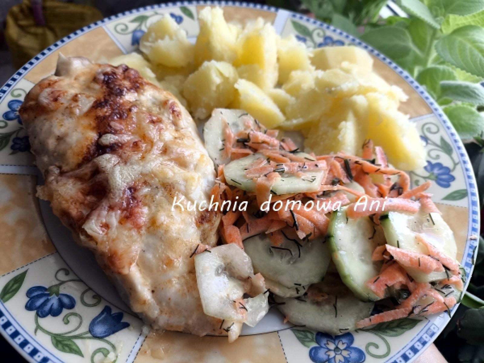 Kurczak pieczony z dodatkiem srirachy