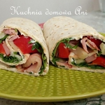 Tortilla z boczkiem i...