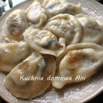 Pierogi ze szpinakiem,...