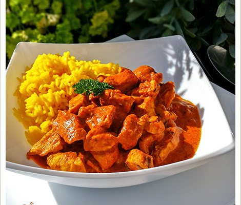 Czerwone curry z kurczakiem
