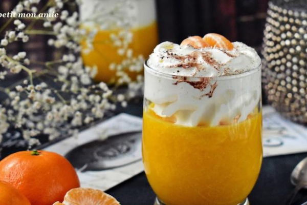 Deser pomarańcza z mandarynką