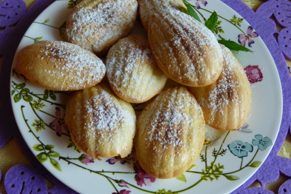 Magdalenki czyli francuskie ciasteczka