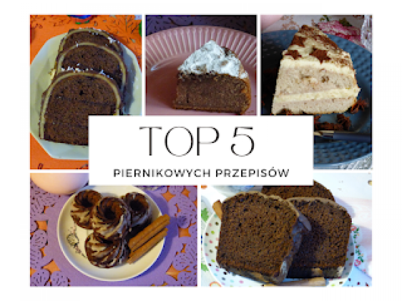 TOP 5 przepisów na pierniki