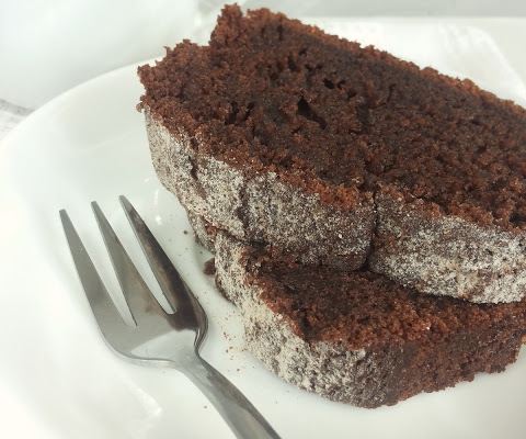 Szybkie ciasto czekoladowe ( zamieszane łyżką )