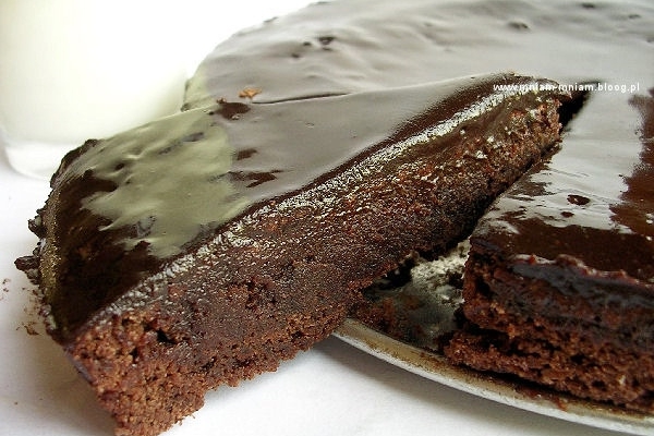 ciasto strasznie czekoladowe