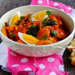 warzywne curry z jajkiem