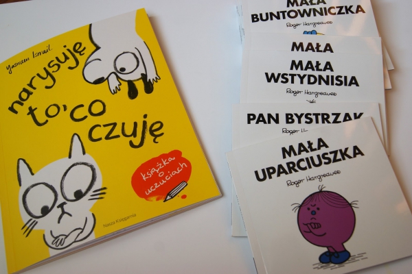 Jak rozmawiać z dziećmi o uczuciach?? Mr.Men i Narysuję to co czuję