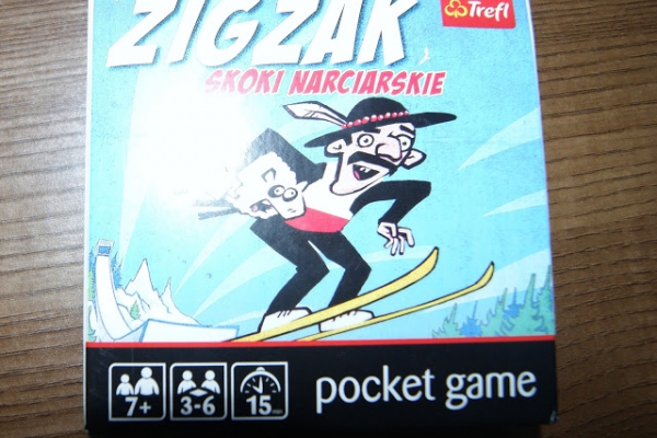 Karcianka Zig Zak. Skoki narciarskie. Bądź jak Żyła!