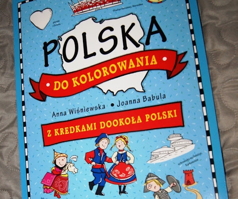 Polska do kolorowania, czyli kolejna odsłona geografii dla dzieci