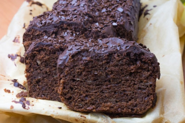 Ciasto bananowo-czekoladowe - bez miksera, w 15 minut