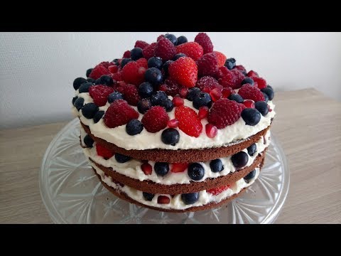 Tort z owocami - pachnący latem :)