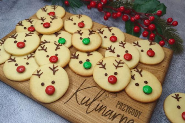 🎄 Ciasteczka świąteczne renifery 🎄