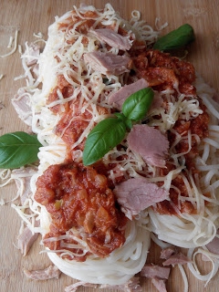 Spaghetti z tuńczykiem