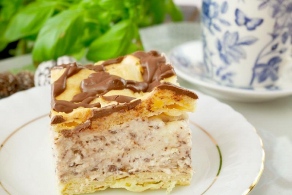 Karpatka Straciatella – prosty przepis na pyszne ciasto
