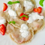 Pierogi z truskawkami...