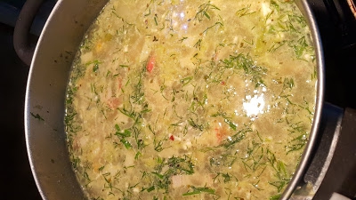 Szybka zupa na upalny dzień- pekinka, kukurydza i krab