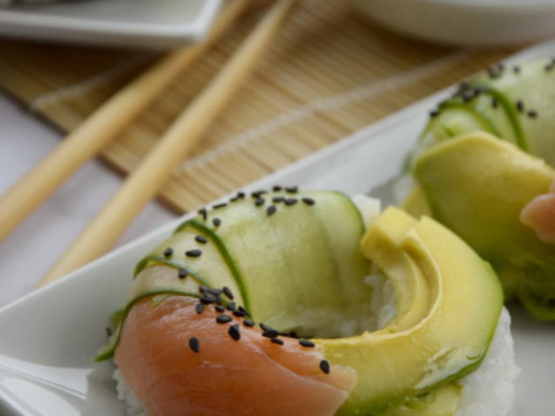 Sushi donuts