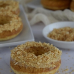 Kokosowe donuty z kremem...
