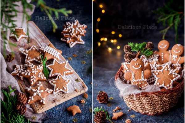 Świąteczne pierniczki / Christmas gingerbread cookies