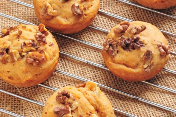 Muffinki z słodkich ziemniaczków